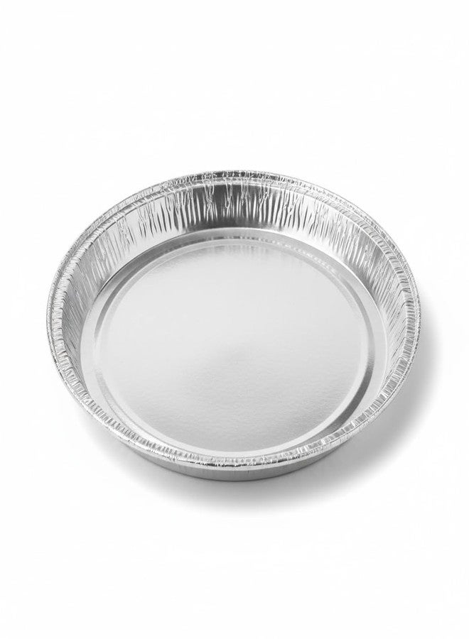 DCS Deals Pack of 12 Disposable Round Foil Pizza Pans - Durable Pizza Tray for Cookies, Cake, Focaccia and More - Size: 12-1/4" x 3/8" - Image 4