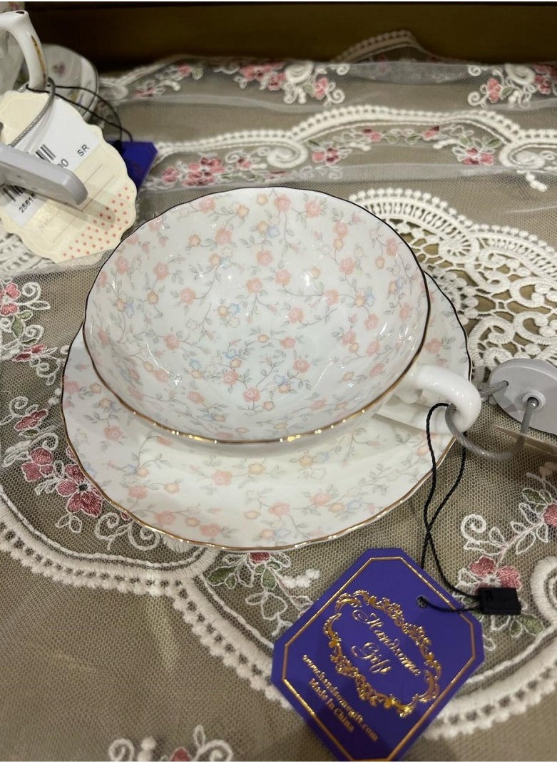 Handsomegift فنجان شاي وصحن  - Image 1