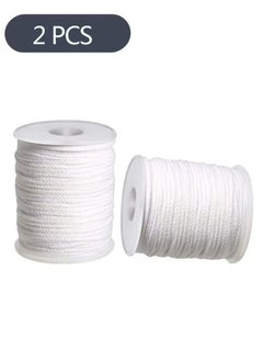 2-Roll Candle Wick, 24 Ply Braided Cotton Wick Core Cotton for Handmade Supplies DIY Craft Candles Making Accessories - pzsku/ZEB11E066A9BC55F82453Z/45/_/1739612224/50876338-d202-41e1-8df7-e3868785461f