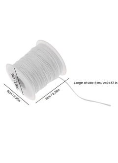 2-Roll Candle Wick, 24 Ply Braided Cotton Wick Core Cotton for Handmade Supplies DIY Craft Candles Making Accessories - pzsku/ZEB11E066A9BC55F82453Z/45/_/1739612438/d2854776-99cd-4a6c-a4dc-edbd70079de9