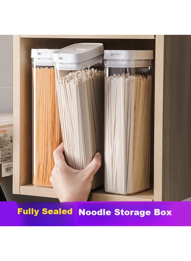 Dipple Dipuer Noodle Storage Box, Food-grade Sealed Container, Grain And Noodle Storage Jar, Storage Tube, Kitchen Noodle Storage Box - Image 1