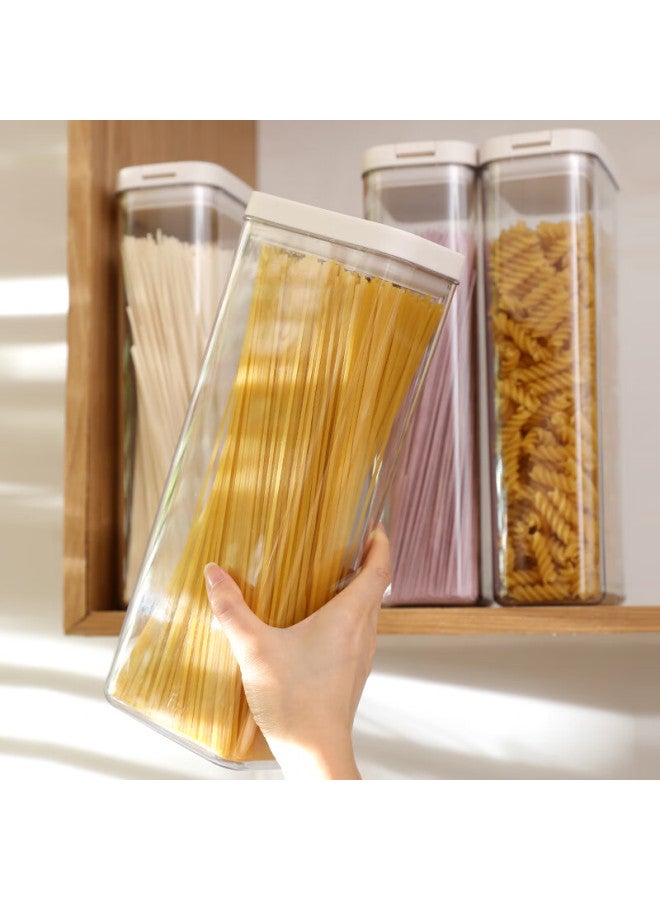 Dipple Dipuer Noodle Storage Box, Food-grade Sealed Container, Grain And Noodle Storage Jar, Storage Tube, Kitchen Noodle Storage Box - Image 4