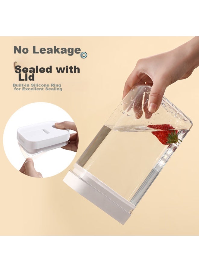 Dipple Dipuer Noodle Storage Box, Food-grade Sealed Container, Grain And Noodle Storage Jar, Storage Tube, Kitchen Noodle Storage Box - Image 2