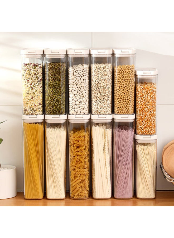 Dipple Dipuer Noodle Storage Box, Food-grade Sealed Container, Grain And Noodle Storage Jar, Storage Tube, Kitchen Noodle Storage Box - Image 5
