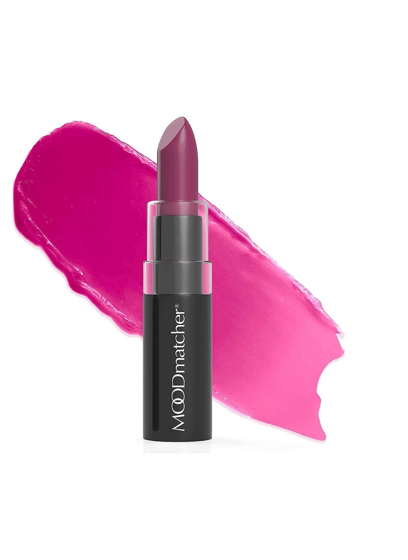 MOODmatcher A creamy glossy color changing lipstick lasts for 12 hours 