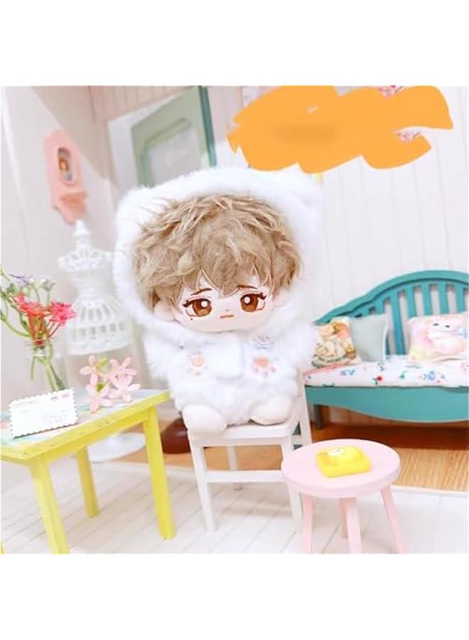 Arabest 10cm~15cm 20cm 40cm Plush Doll Clothes Hoodie Pants Milk Bear Outfit Doll Accessories Dress Up (10cm~15cm)  - Image 4