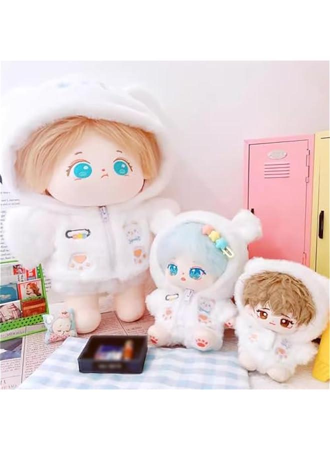 Arabest 10cm~15cm 20cm 40cm Plush Doll Clothes Hoodie Pants Milk Bear Outfit Doll Accessories Dress Up (10cm~15cm)  - Image 5