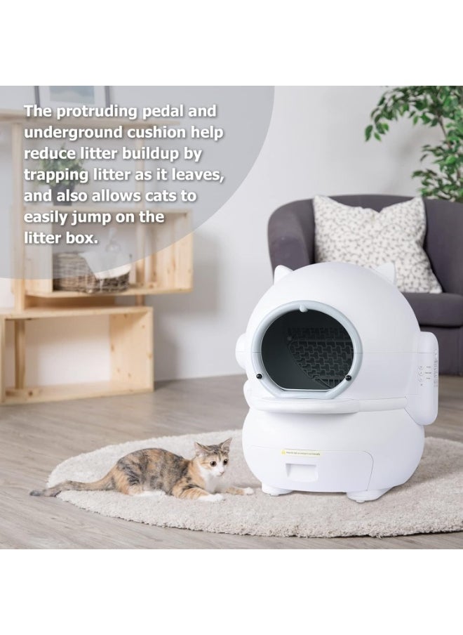 Generic - Self-Cleaning Cat Litter Box,Automatic litter box for multiple of cats，One-touch intelligent safety cat litter box easy to clean - Image 1