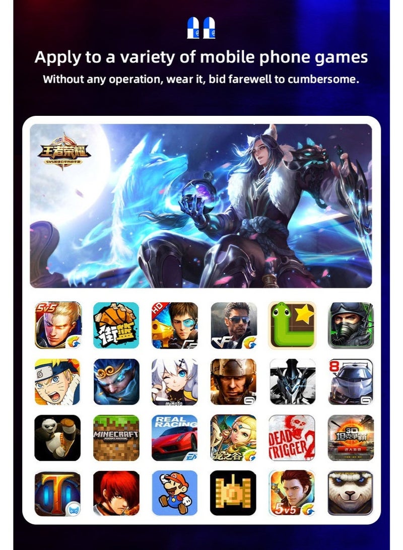 2 Pairs Gaming Finger Sleeves (Grey & Pink) with Storage Box – Ultra-Thin, Anti-Sweat Thumb Sleeves for Mobile Gaming, PUBG, COD - Image 5