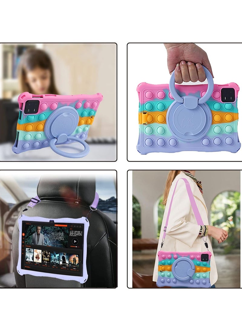 VKL Case Compatible with Xiaomi Pad 6/ Xiaomi Pad 6 Pro 11 Inch 2023,Xiaomi Mi Pad 5/ Pad 5 Pro/Pad 5 Pro 5G 11 Inch 2021,with Shoulder Strap Pencil Holder Stylus, Color-1 - Image 3