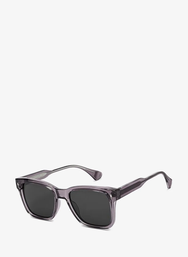 فينسينت تشيس Vincent Chase By Lenskart | Full Rim Square Classics Branded Latest And Stylish Sunglasses Polarized And 100% UV Protected Unisex Large VC S16747