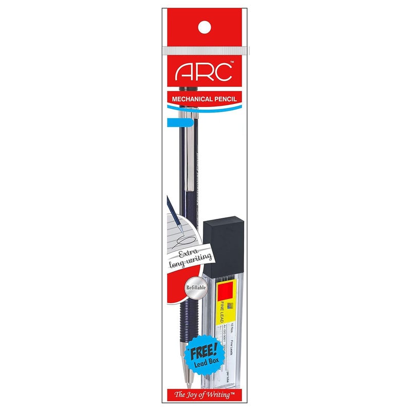 Generic Arc 0.7mm Mechanical Pencil with Free Lead Box for Writing & Technical Drawing | Arc Mechanical Pencil (Pack of 5)  - Image 1