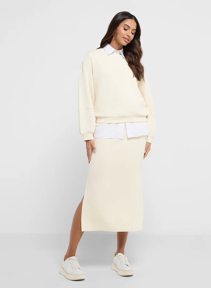 فيرو مودا High Waist Skirt