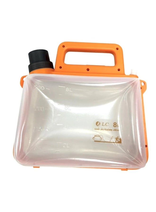 بخاخ بيديه كهربائي بسعة 8 لتر ومضخة مياه للتخييم. - Image 2