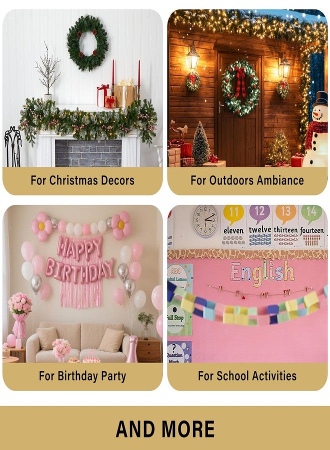 WINNOW Double Sided Heavy Duty Extra Strong Adhesive Tape - 1.2" x 120" (Pack of 1) Indoor/Outdoor Household Nano Tape for Hanging Decorations, Lights, Garlands - Reusable and Damage-Free - Image 3