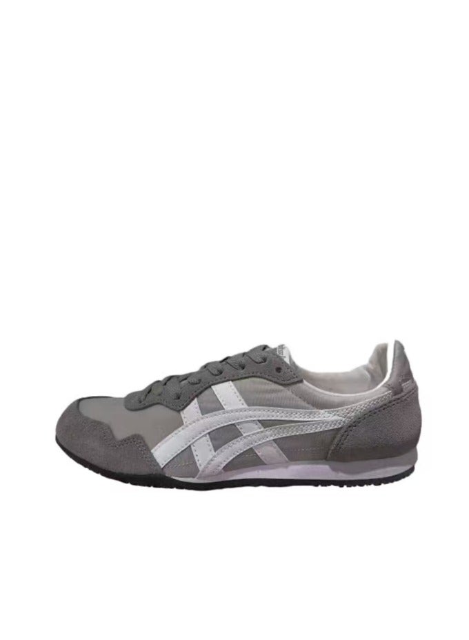 Onitsuka Tiger Serrano Men And Women Causal Athlesiure/Colorblock Sneakers Shoes Gray - Image 2