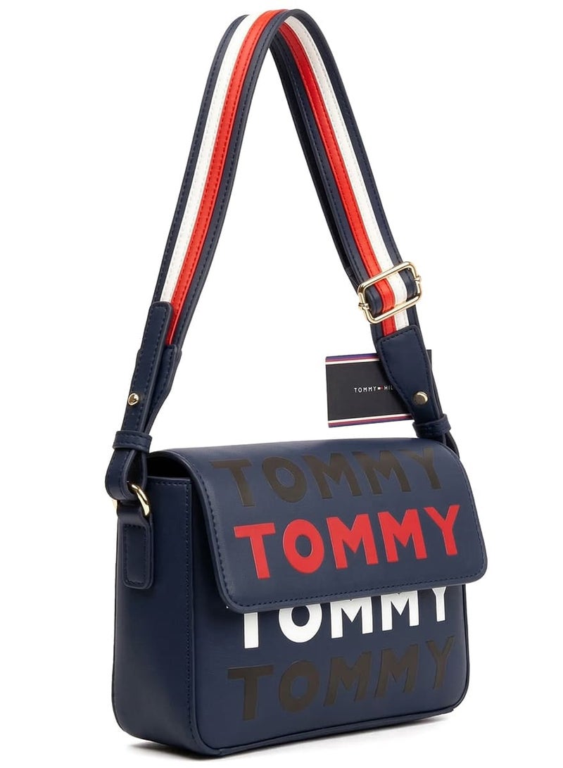 Tommy Hilfiger Denim Tommy Hilfiger Navy Blue Women Crossbody Bag - Image 1