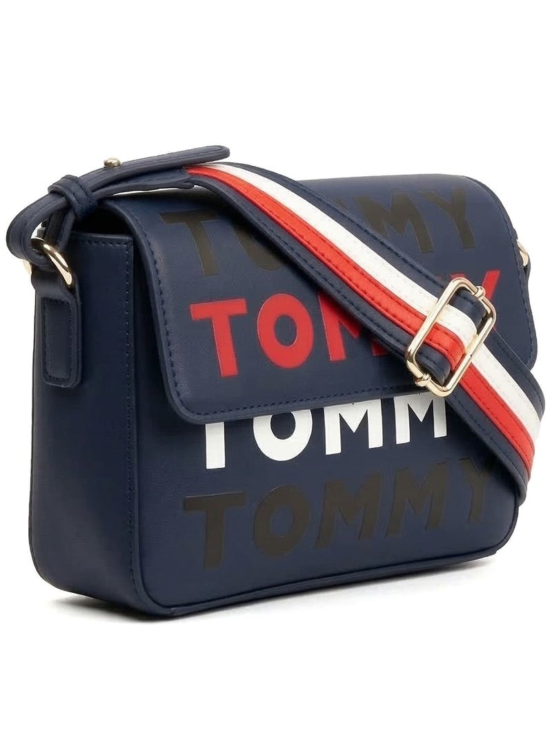 Tommy Hilfiger Denim Tommy Hilfiger Navy Blue Women Crossbody Bag - Image 2