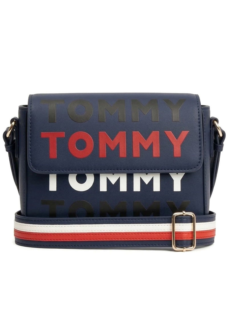 Tommy Icons Tommy Hilfiger Navy Blue Women Crossbody Bag - Image 4
