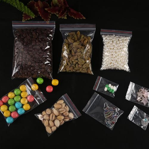 DNY Sealable & Reusable Zip Lock Pouch – Durable, Airtight Storage Bags For Snacks, Travel, And Organizing Essentials, Featuring Easy-To-Use Resealable Closures 3x4 inches, Pack of 200 PCS - Image 5