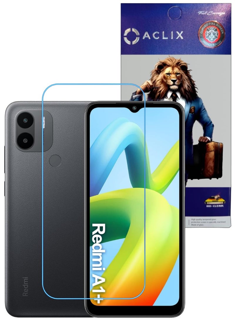 ACLIX Antistatic ESD Dustproof Premium Quality High Definition Clear Tempered Glass Screen Protector Designed For Xiaomi Redmi A1+ - Image 1