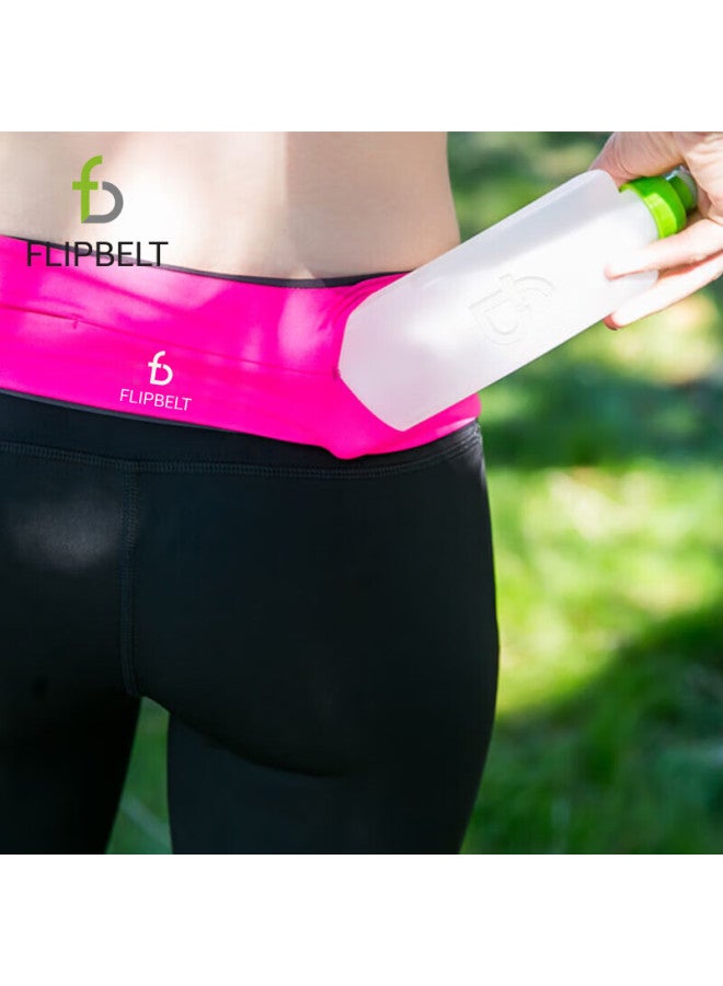 فليب بلت Flipbelt زجاجة ماء رياضية للجري، كوب ماء ناعم محمول للماراثون، لياقة بدنية سعة كبيرة موديل 2.0 مُحسّن، 330ml - Image 2