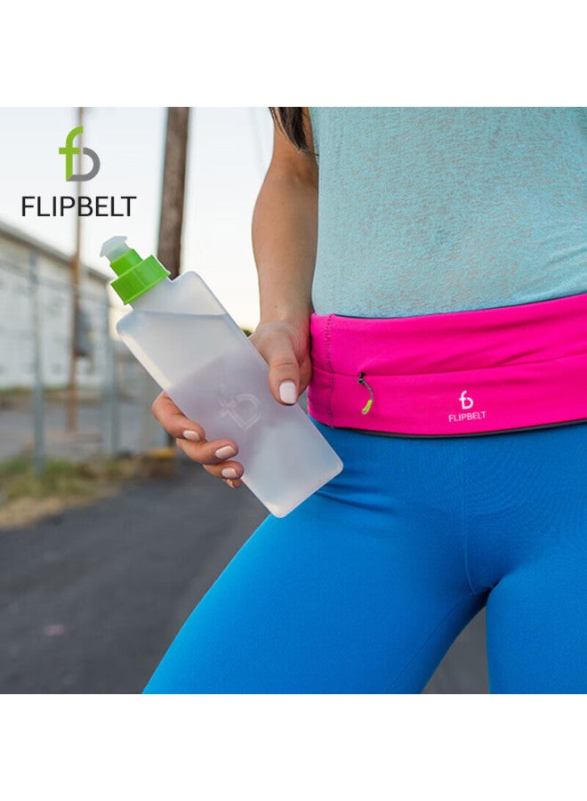 فليب بلت Flipbelt زجاجة ماء رياضية للجري، كوب ماء ناعم محمول للماراثون، لياقة بدنية سعة كبيرة موديل 2.0 مُحسّن، 330ml - Image 3