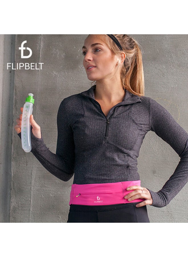 فليب بلت Flipbelt زجاجة ماء رياضية للجري، كوب ماء ناعم محمول للماراثون، لياقة بدنية سعة كبيرة موديل 2.0 مُحسّن، 330ml - Image 1