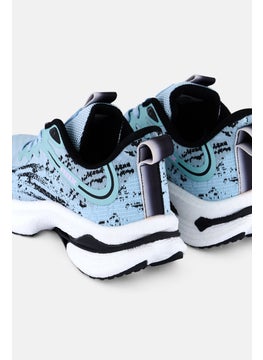 RBX Women Lace Up Outdoor Shoes, Turquoise  - Image 3