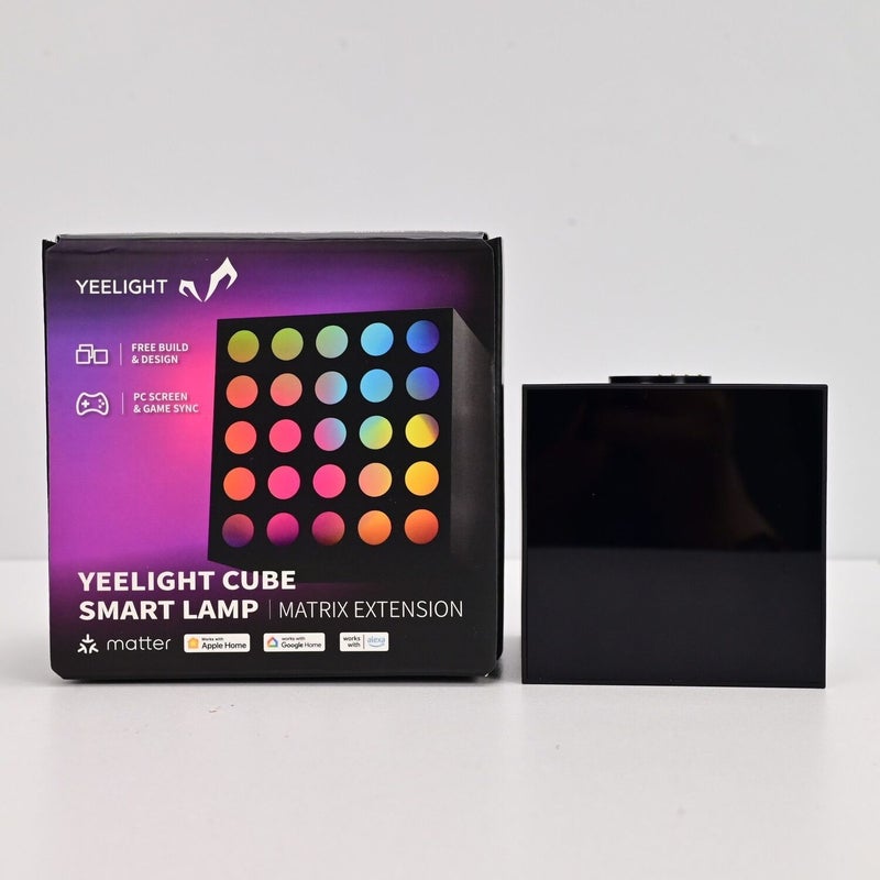 Yeelight RGB Ambient Light Cube 3D Smart Gaming Desktop Decor with Music Sync - Image 1