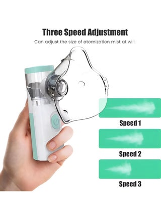 Portable Nebulizer Mini Vaporizers Handheld Atomizers for Adults and Children Travel Nebulizer Steam Inhalator Quit Portable - view 2