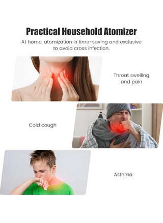Portable Nebulizer Mini Vaporizers Handheld Atomizers for Adults and Children Travel Nebulizer Steam Inhalator Quit Portable - view 3