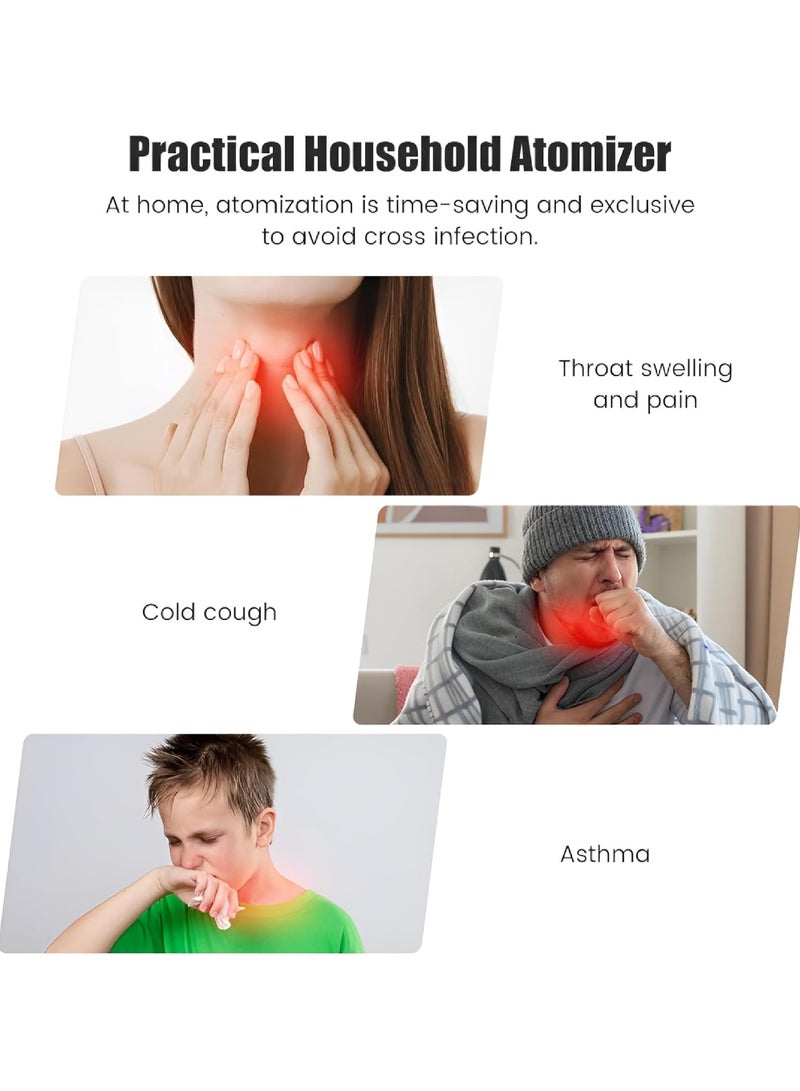 روك بو جهاز استنشاق البخار المحمول، أجهزة التبخير الصغيرة، أجهزة التبخير المحمولة باليد للبالغين والأطفال، جهاز استنشاق البخار أثناء السفر، جهاز محمول للإقلاع عن التدخين - Image 3