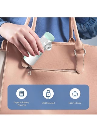 Portable Nebulizer Mini Vaporizers Handheld Atomizers for Adults and Children Travel Nebulizer Steam Inhalator Quit Portable - view 5