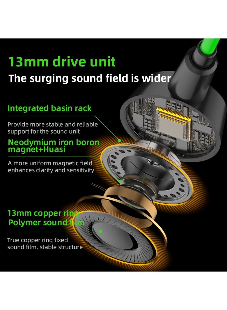 بيفا سماعة اذن بيفا S6PRO-AR للألعاب تايب سي إضاءة RGB سلكية 2in1 مع منفذ شحن PD27W مع إمكانية شحن الهاتف أثناء اللعب بدون فقدان الطاقة أو الحاجة لفصل السماعة مزود ببطاقة صوت مدمجة صوت محيطي ثلاثي الأبعاد لمحاكاة الواقع بدقة أثناء اللعب اللون الاحمر - Image 3