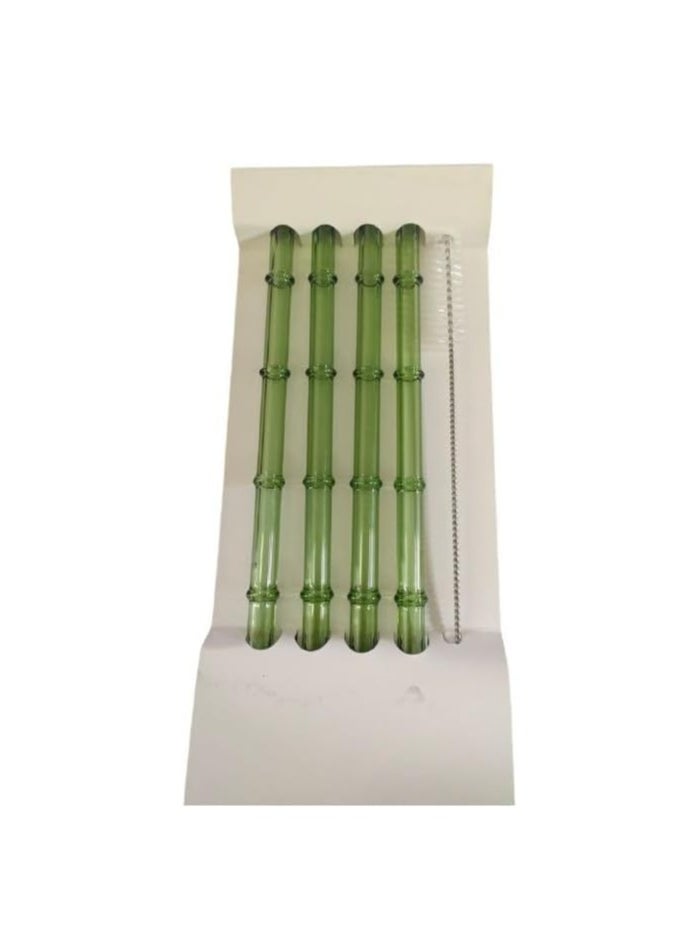 سبيس شوب شفاطة زجاجية قابلة لإعادة الاستخدام 4+1 (فرشاة + 4 شفاطات)  - Image 4