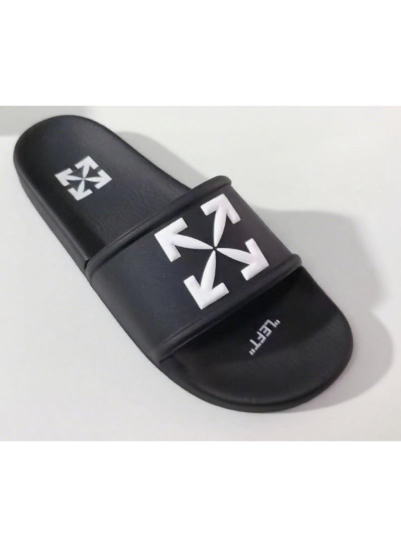 OFF-WHITE Arrow Slider In Black - Image 3
