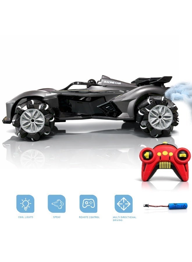 FENG NIU Remote Control Racing Drift Car with LED Lights & Spray Effect – Multi-Directional Driving - Image 3