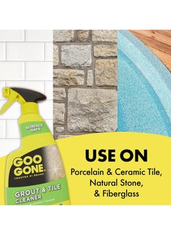 Goo Gone Grout and Tile Cleaner 28oz Foaming Formula Safe For Natural Stone Porcelain Ceramic Tile and Fiberglass - pzsku/ZEB137F00D671BB378A04Z/45/_/1736768245/6d2deae6-9370-40da-a3ec-1e71e89cc373