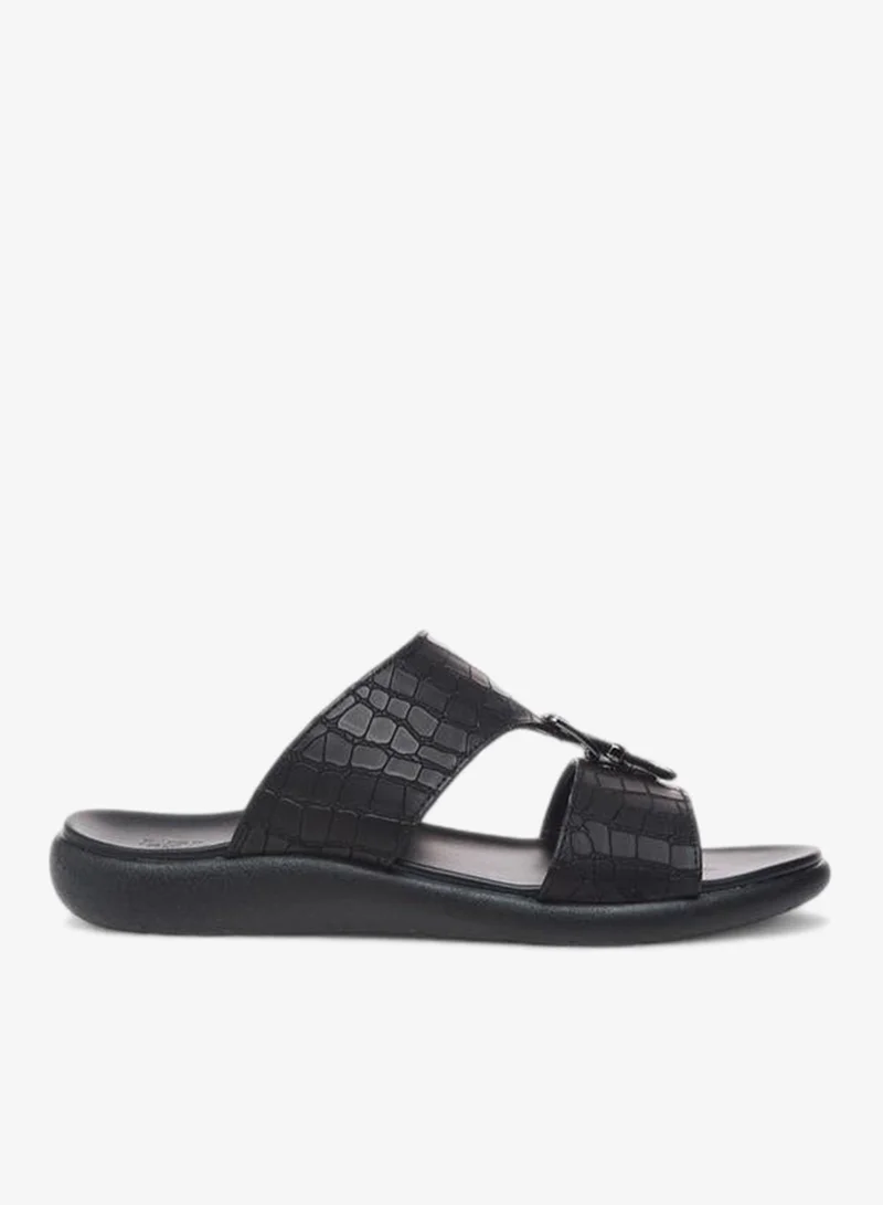 LBL by Shoexpress Buckle Accent Slip-On Arabic Sandals