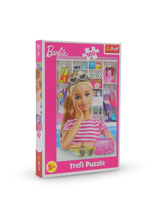 Trefl Barbie Jigsaw Puzzle – 100 Pcs - Image 1