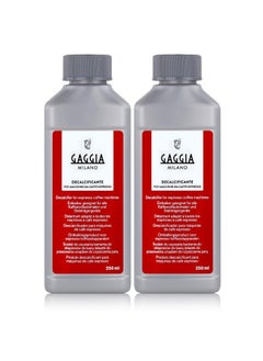 GAGGIA Gaggia Decalcifier Descaler Solution 250ml (2 Bottles)  - Image 1
