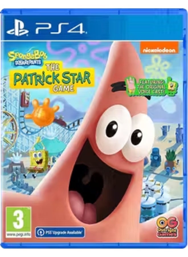 أوت رايت جيمز SpongeBob SquarePants: The Patrick Star Game - PS4 - playstation_4_ps4 - Image 1