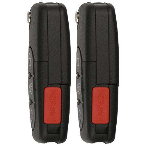 KeylessOption Keyless Entry Remote Control Car Key Fob Replacement for HLO1J0959753F (Pack of 2) - Image 4