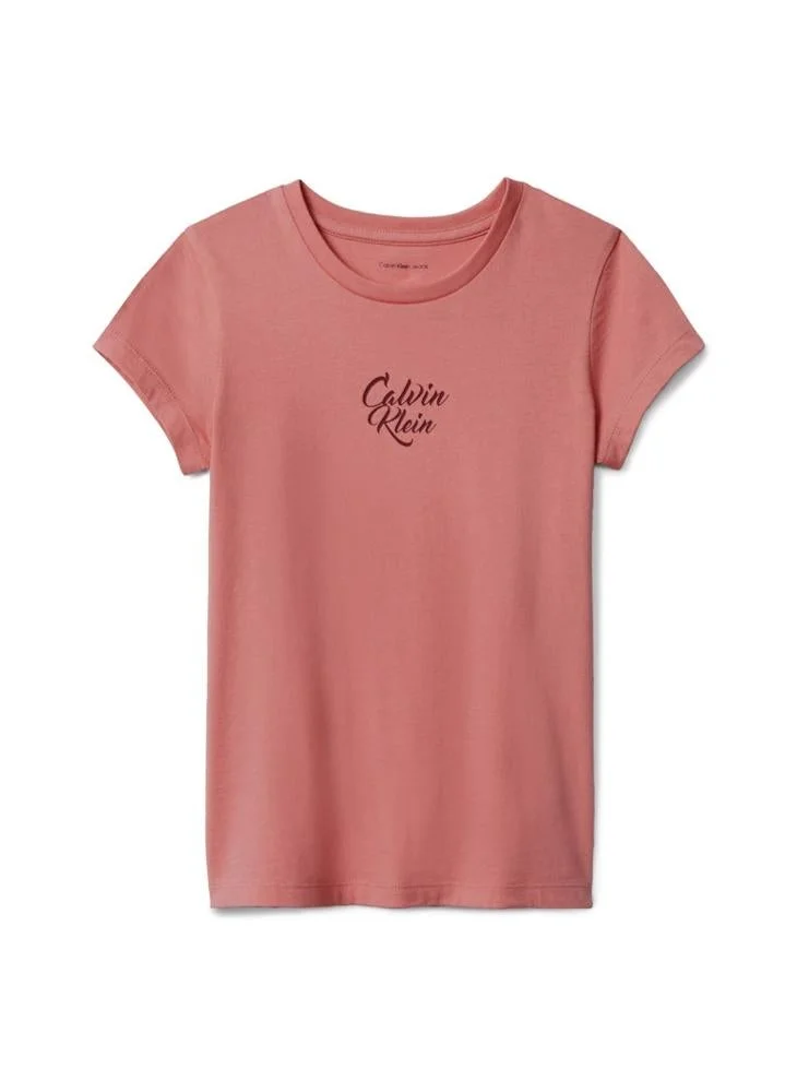 Calvin Klein Jeans Kids Graphic Crew Neck T-Shirt