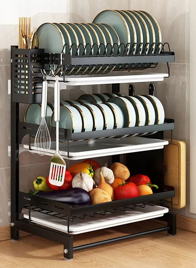 RACK STORE Stainless Steel Kitchen Dish Rack, Dish Drainer for