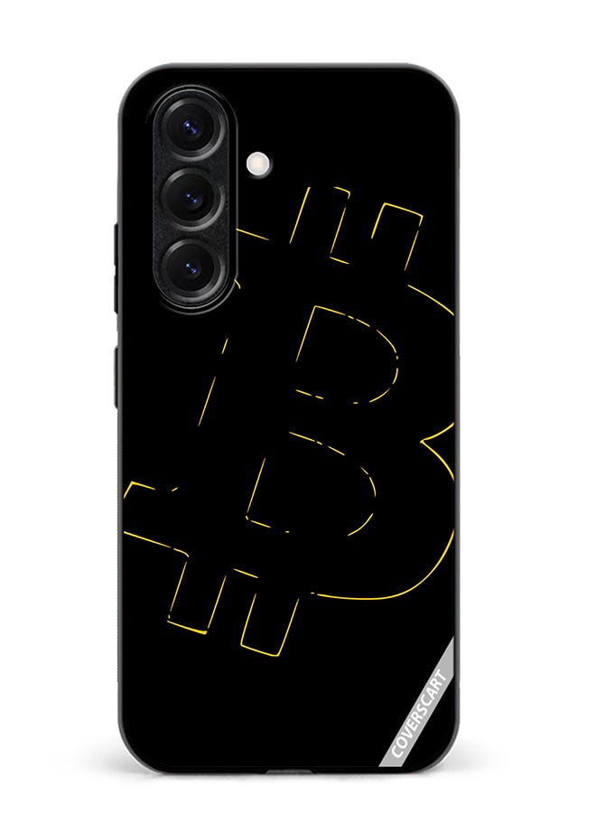Protective Case Cover For Samsung Galaxy S25 Plus Bitcoin Design Multicolour