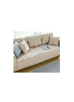 KUYING Simple Pattern Soft Sofa Slipcover 