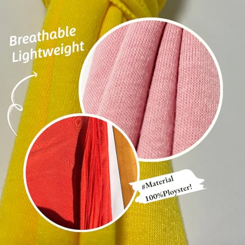 Harewom Muslim Hijab for Women Scarf Large Headscarves Soft Head Wraps Long Turban Headwraps Tie Stretch Hair Wraps Headbands 3 Pack - Image 3