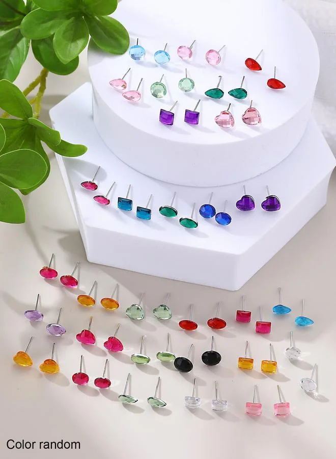 تايك تو Set of 30 - Geometric Stud Earrings